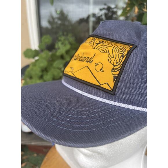 Staunch Traditional Outfitters Hinterland Patch Hat Blue Roped Snapback GUC - Picture 2 of 9